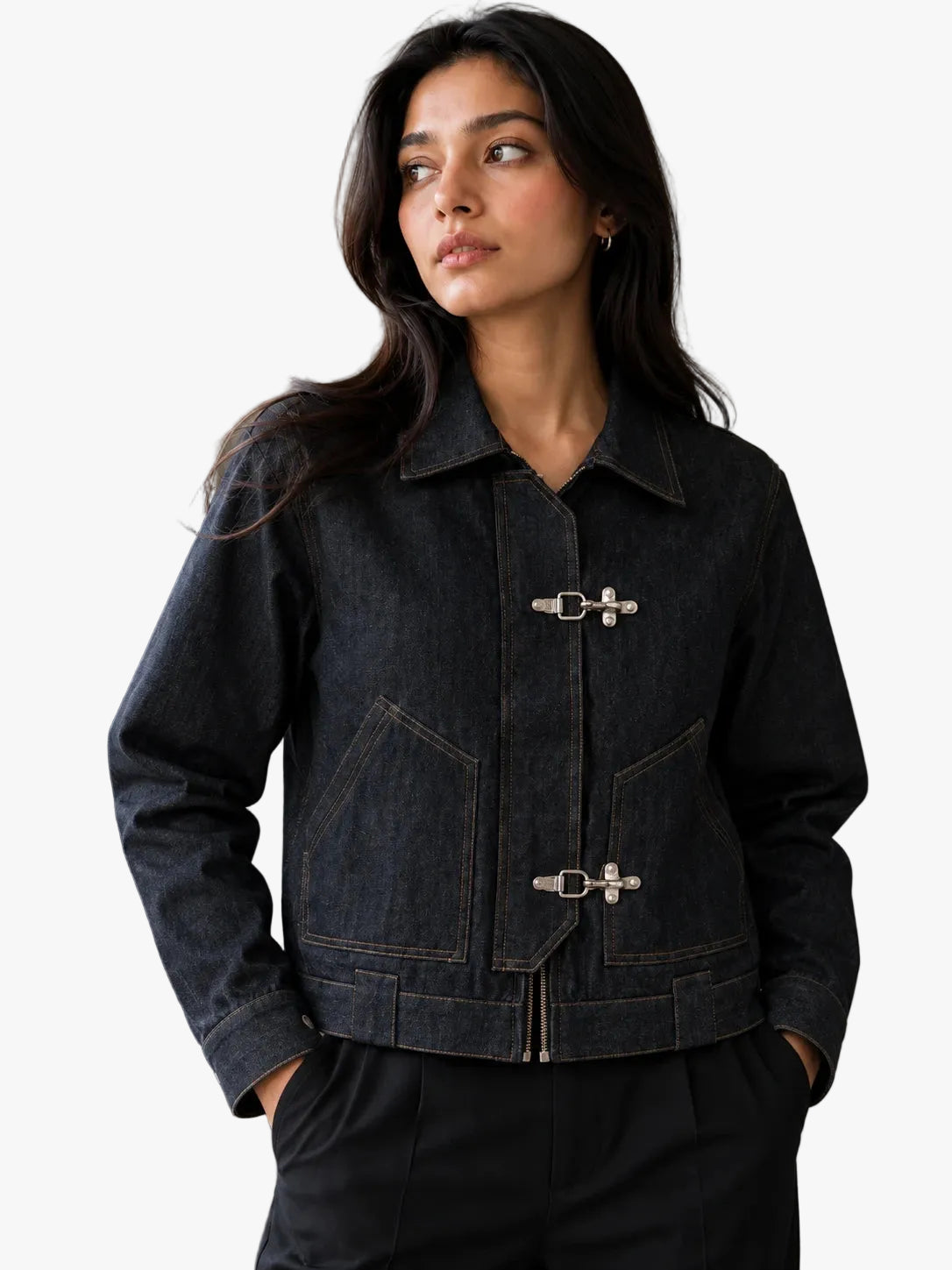 BUCKLE DENIM JACKET Project Pegasus