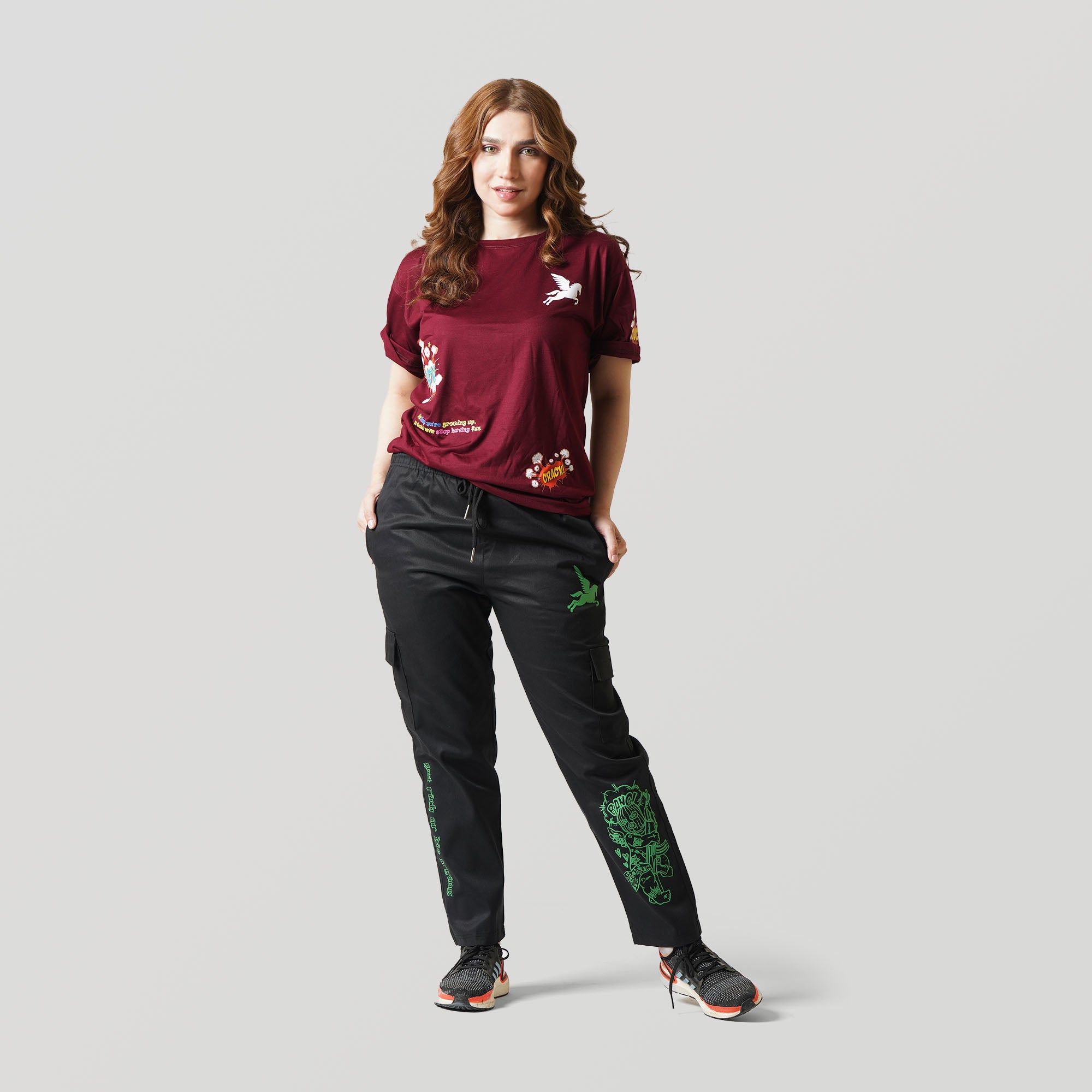 WOW T-SHIRT- RED Project Pegasus