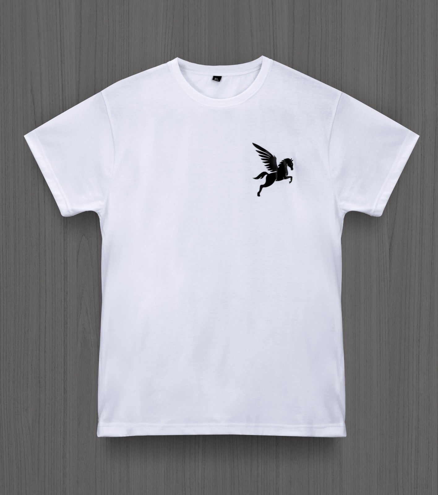 RISE HIGH T-SHIRT- WHITE Pegasus