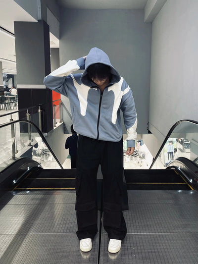 Fuse Hoodie - Cadet Blue Pegasus