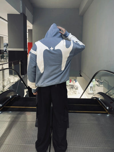 Fuse Hoodie - Cadet Blue Pegasus