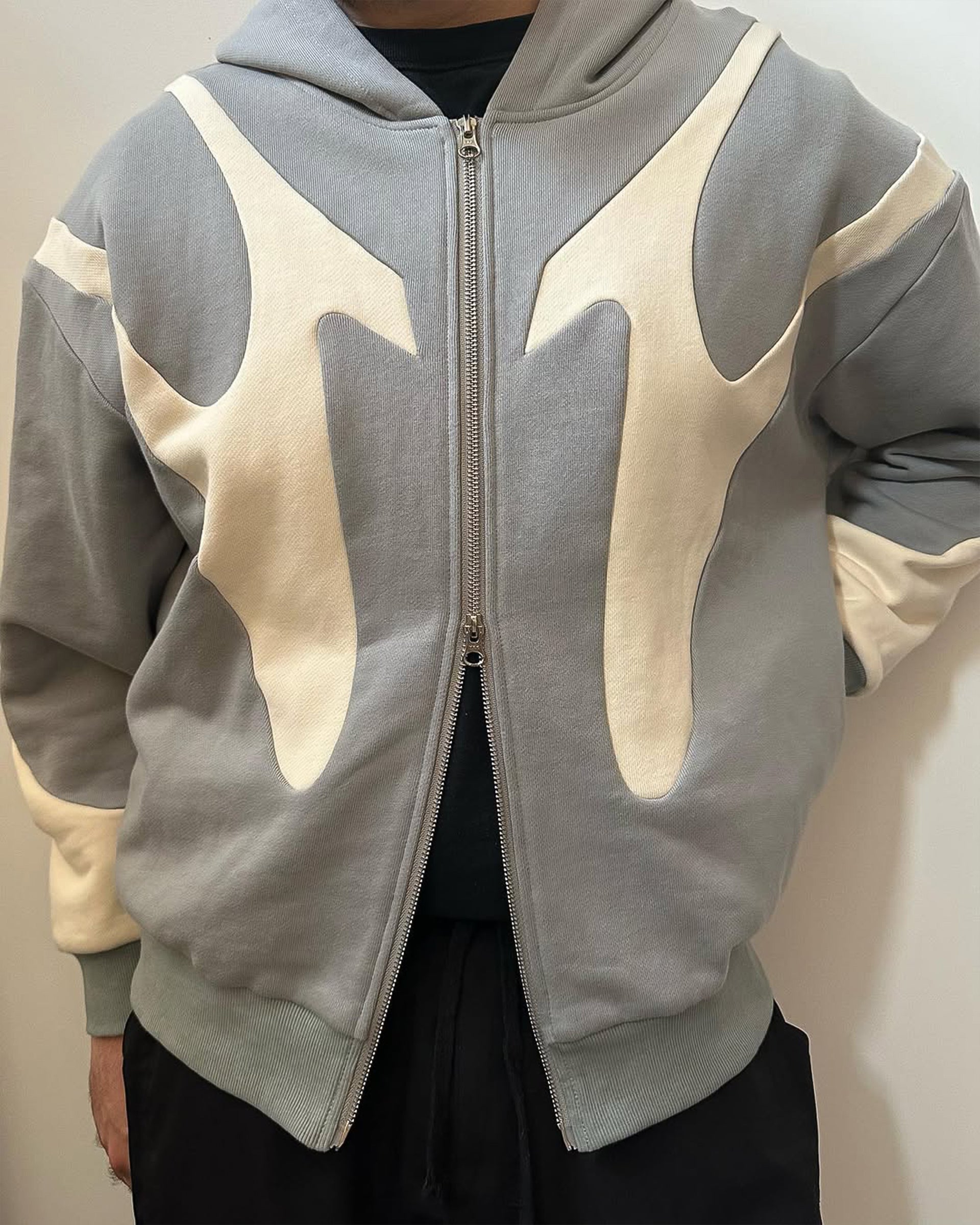 Fuse Hoodie - Grey/Light Cream Pegasus