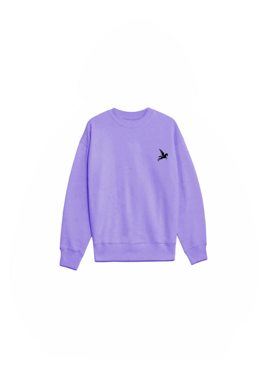 PLAIN PURPLE SWEATSHIRT