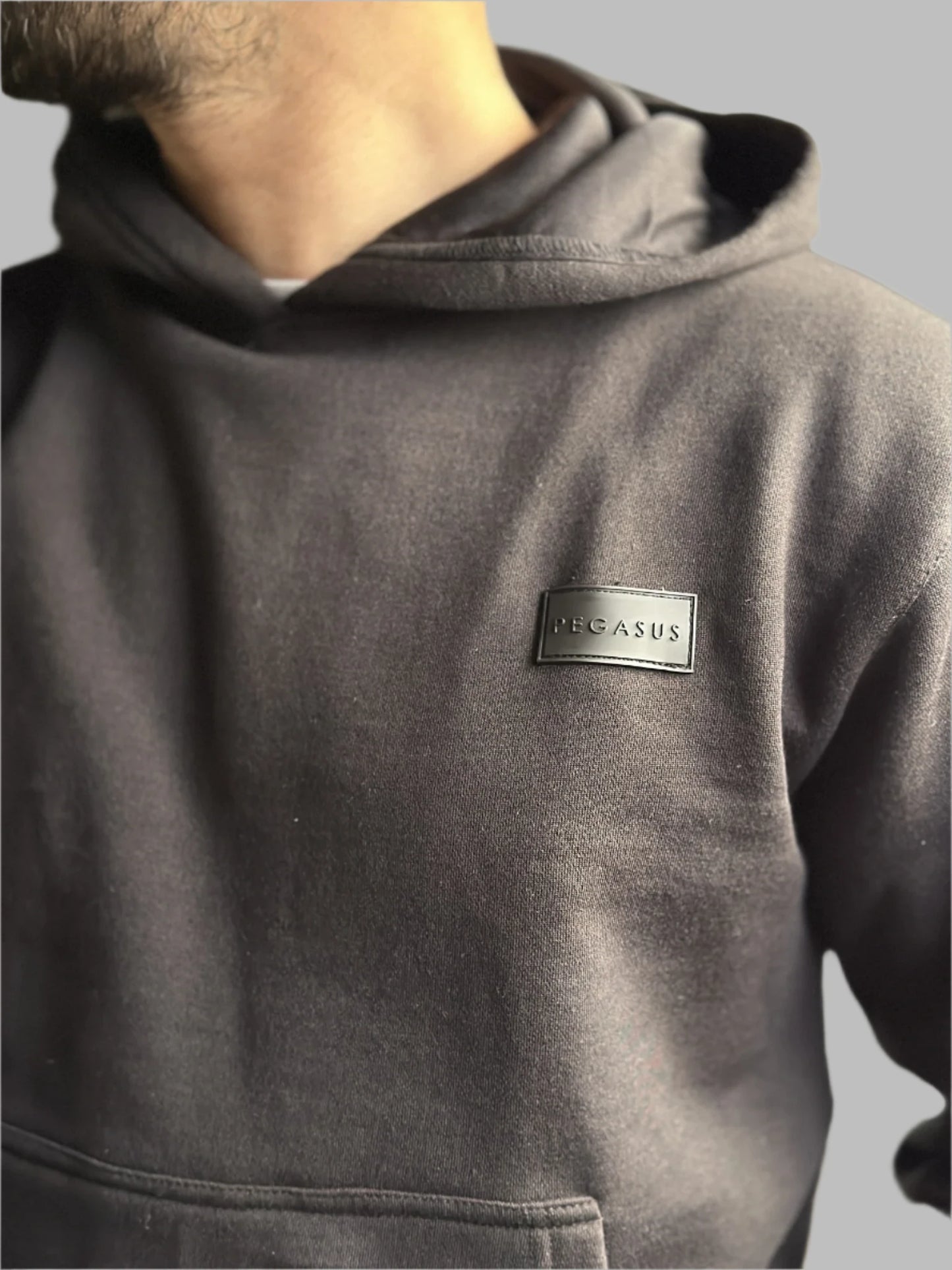 Coffee Club Cropped- Pullover Hoodie