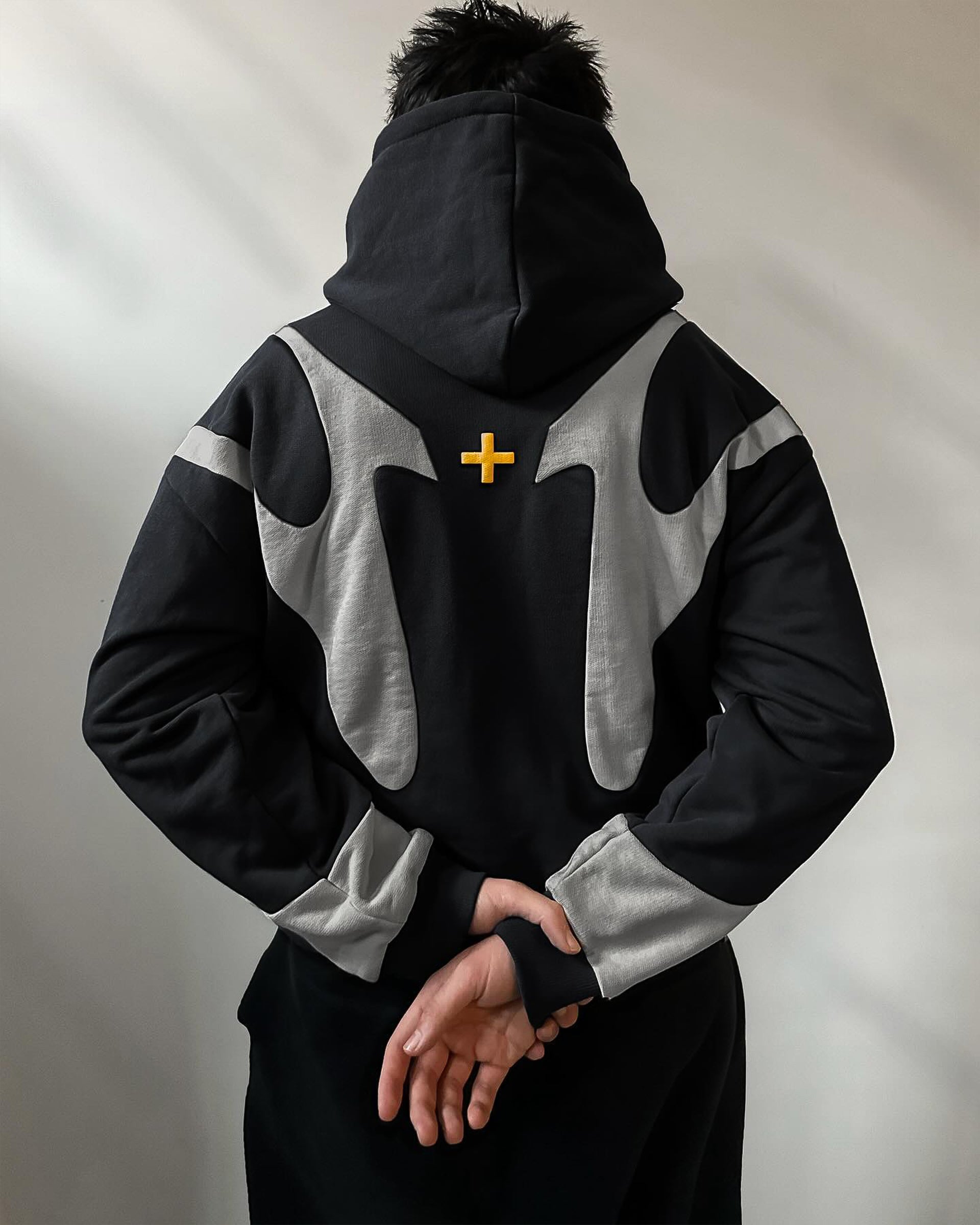 Fuse Hoodie - Black/Grey