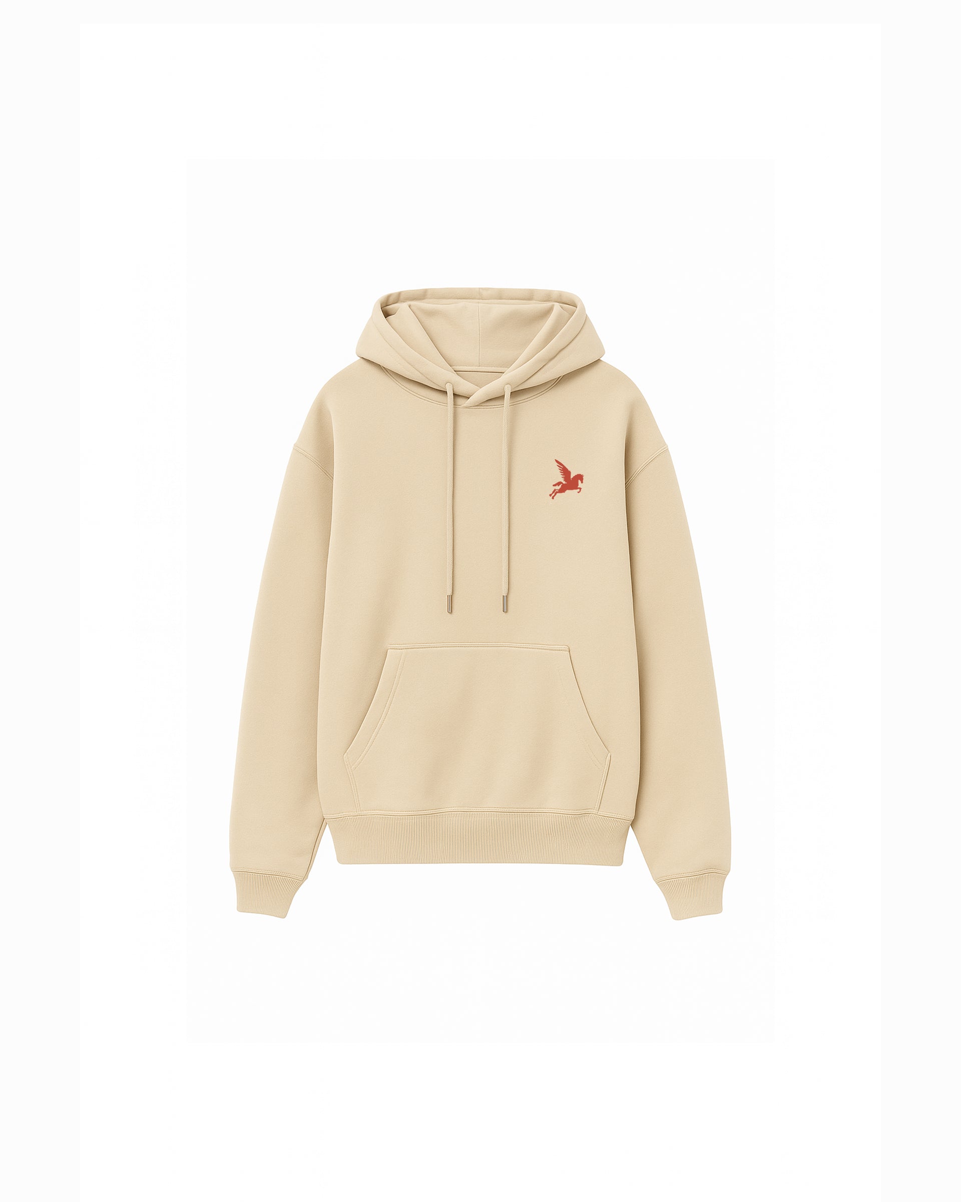 Beige Hoodie Pegasus