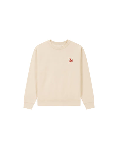 Beige Sweatshirt Pegasus