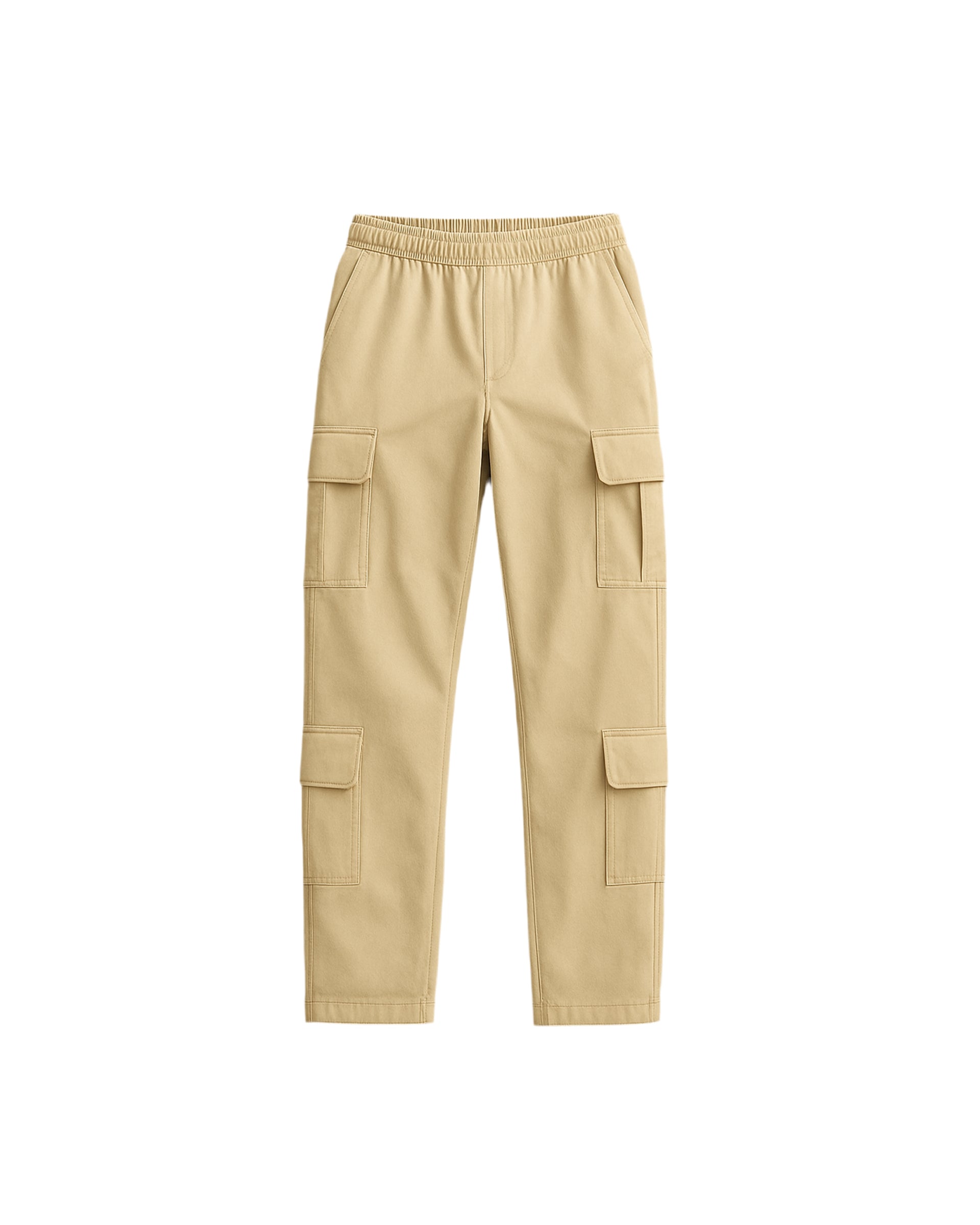 Multiple Pockets Cargo- Beige Pegasus
